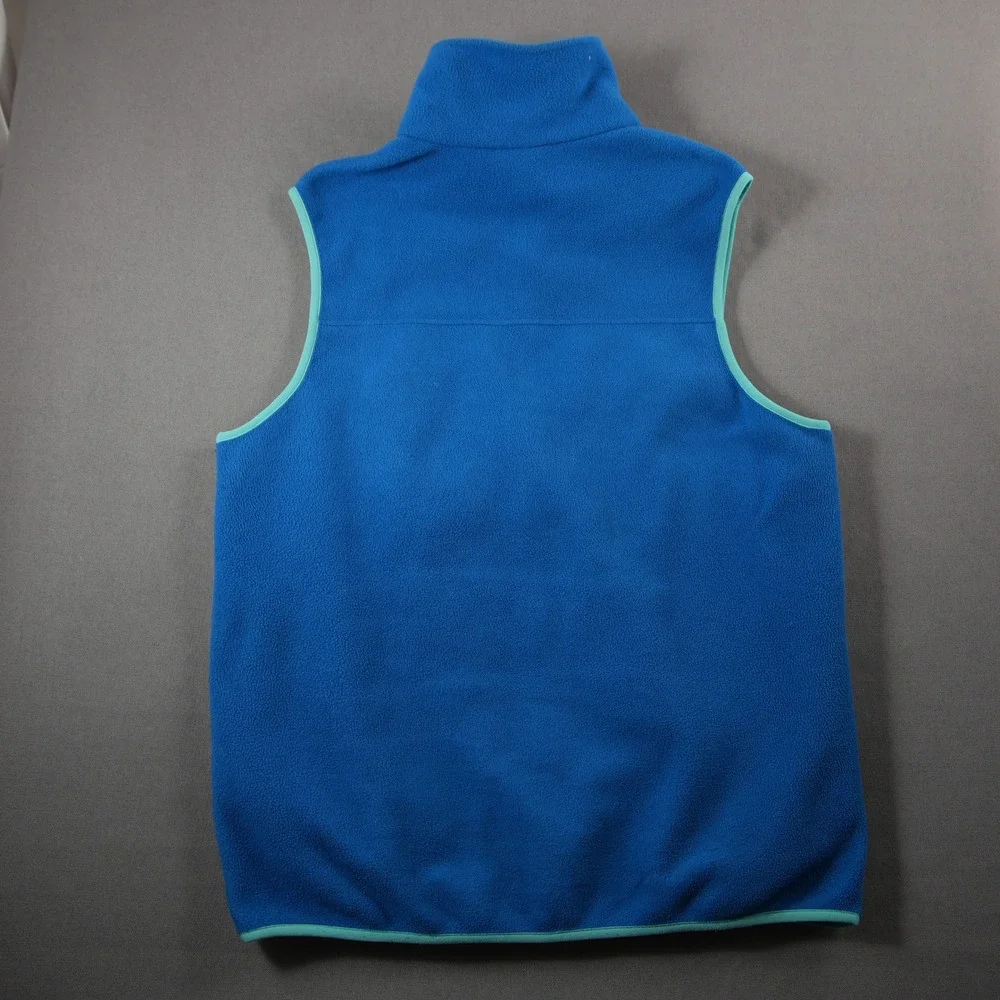 Patagonia Synchilla Full Zip Fleece Men L Vest Retro Office Castal Nautical Hike